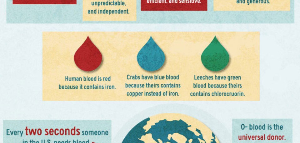Facts About Blood [Infographic]