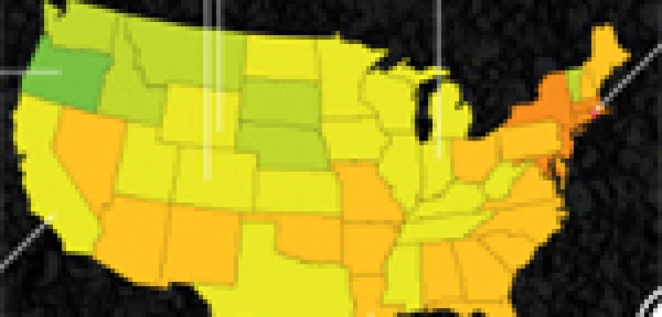 Worst (& Best) States for Drivers in America