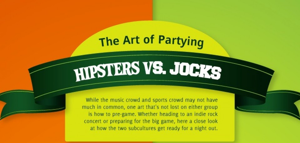 The Art of Partying: Hipsters vs. Jocks