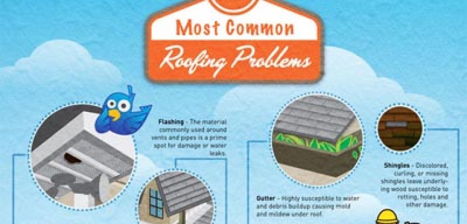 5 Most Common Roofing Problems