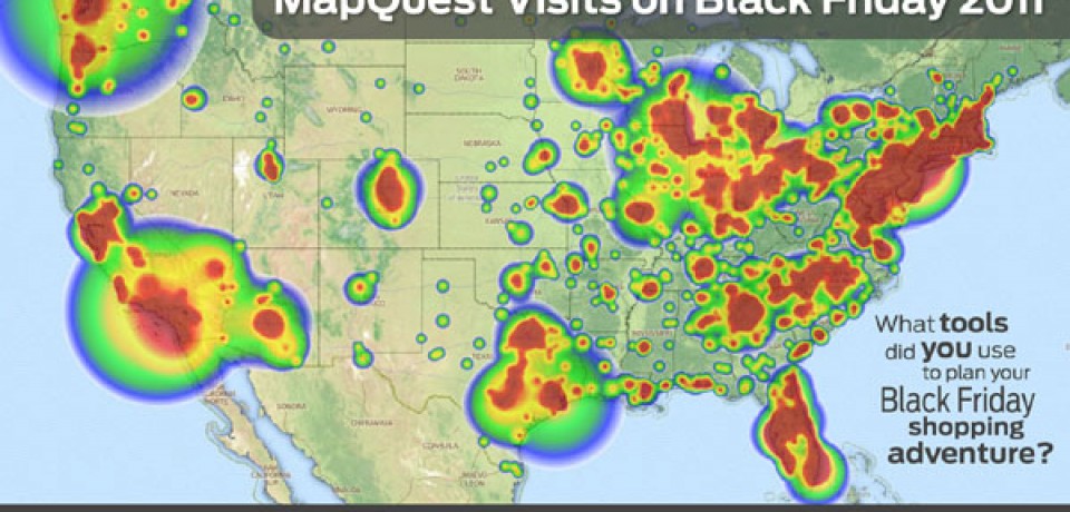 MapQuest Infographic: Miles, Direction & Top Destinations