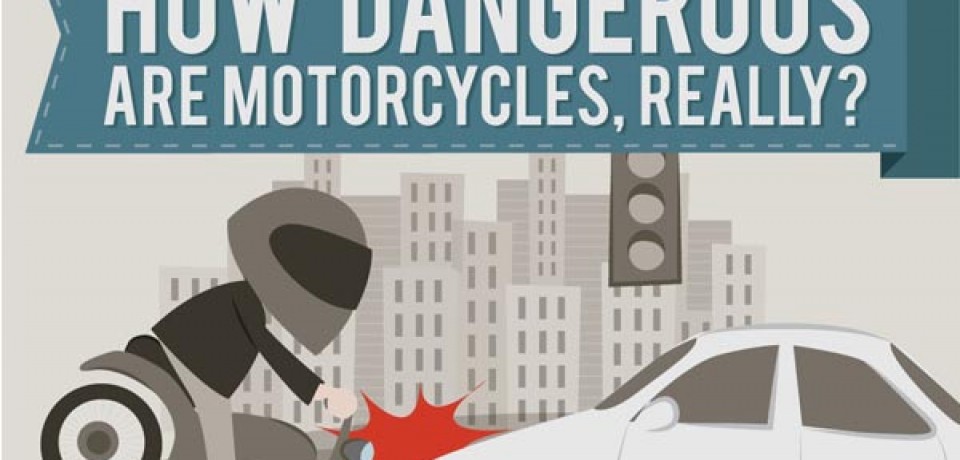 How dangerous are motorcycles, really?