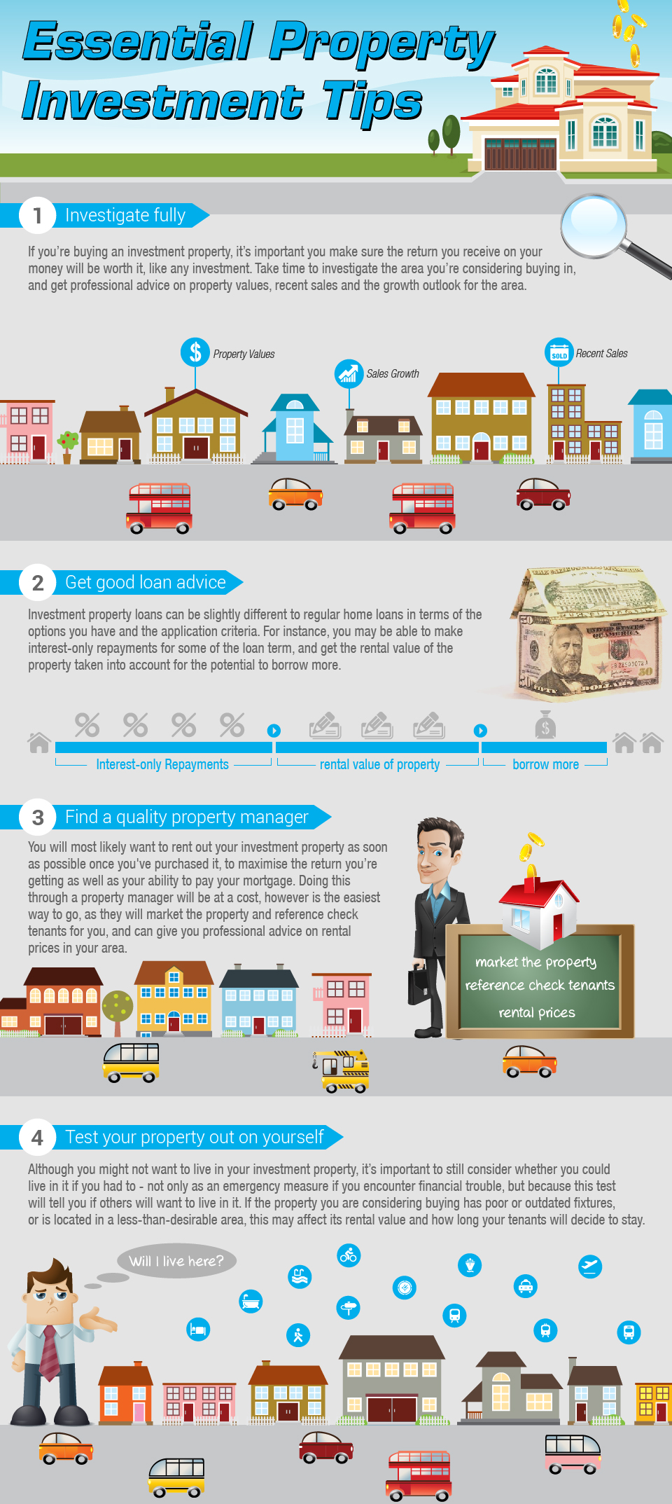 Essential Property Investment Tips [Infographic]
