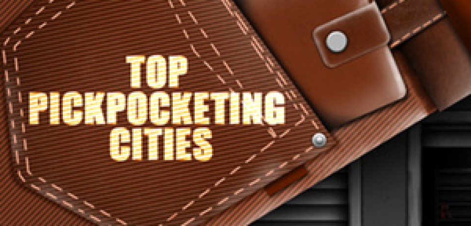 Top Pickpocketing Cities