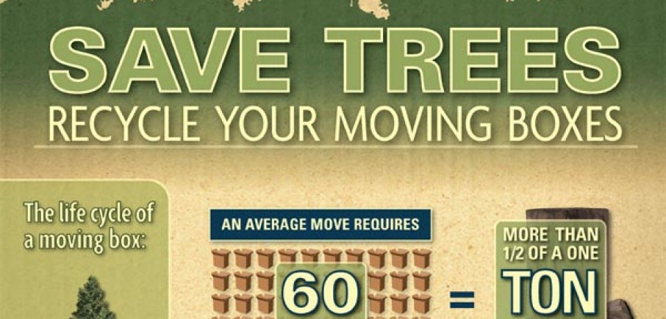 Save Trees: Recycle Your Moving Boxes