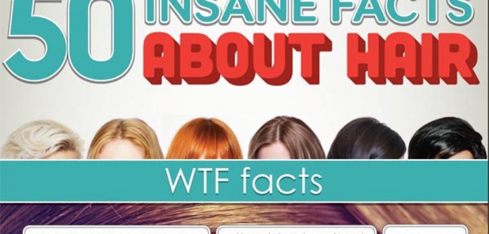 50 Insane Facts About Hair