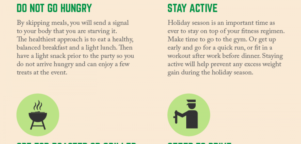 26 Holiday Dieting Tips That Will Keep You Food Coma Free [Infographic]