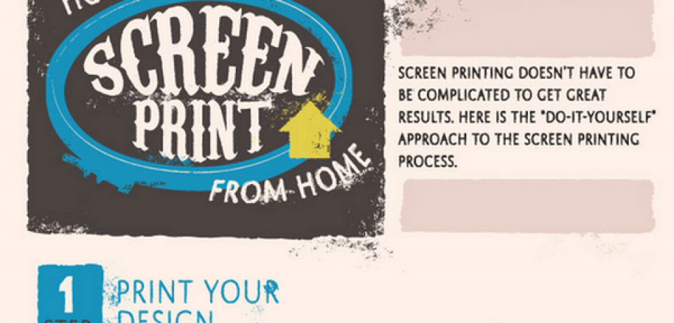 How To Screen Print From Home