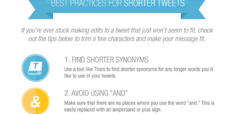 Best Practices for Shorter Tweets