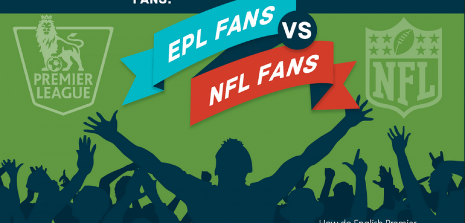 Eurepean Premier League Fans vs National Football League Fans