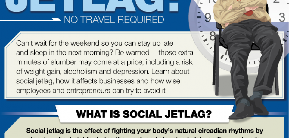 Social Jetlag: No Travel Required [Infographic]