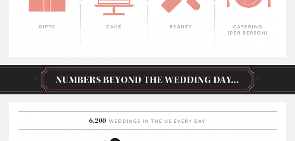What is the Average Cost of a Wedding [Infographic]